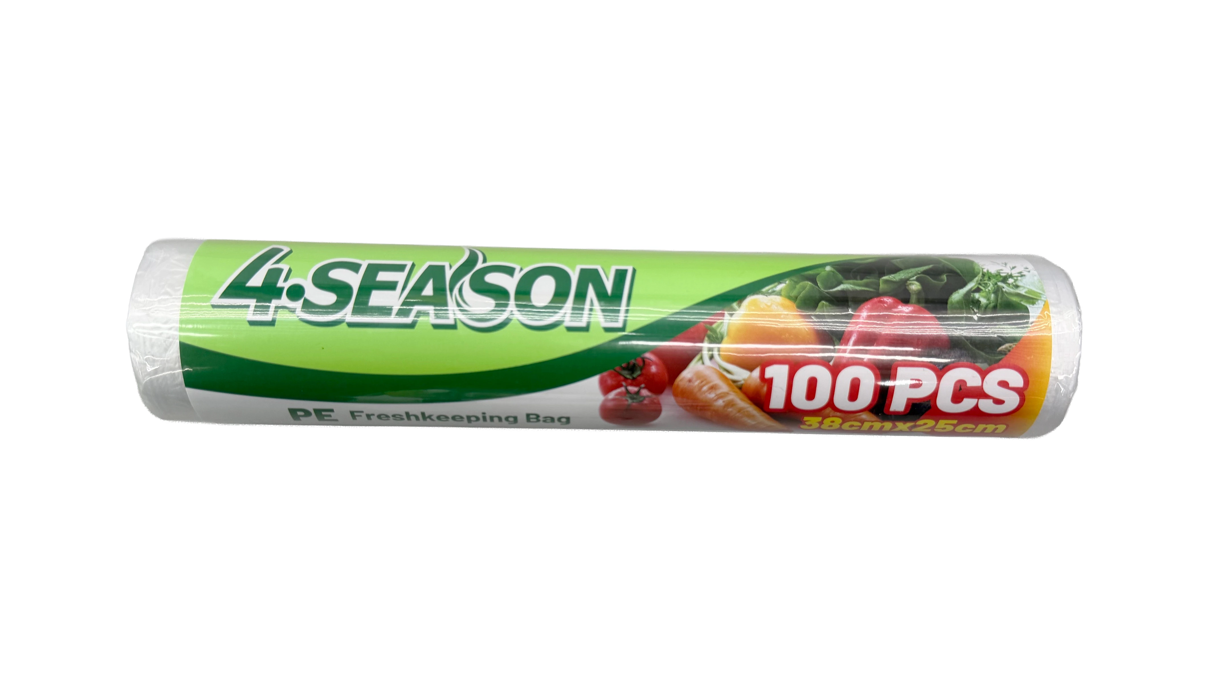Food Storage Bags — Medium, 100-Bag Roll — supplier-provided packaging reference