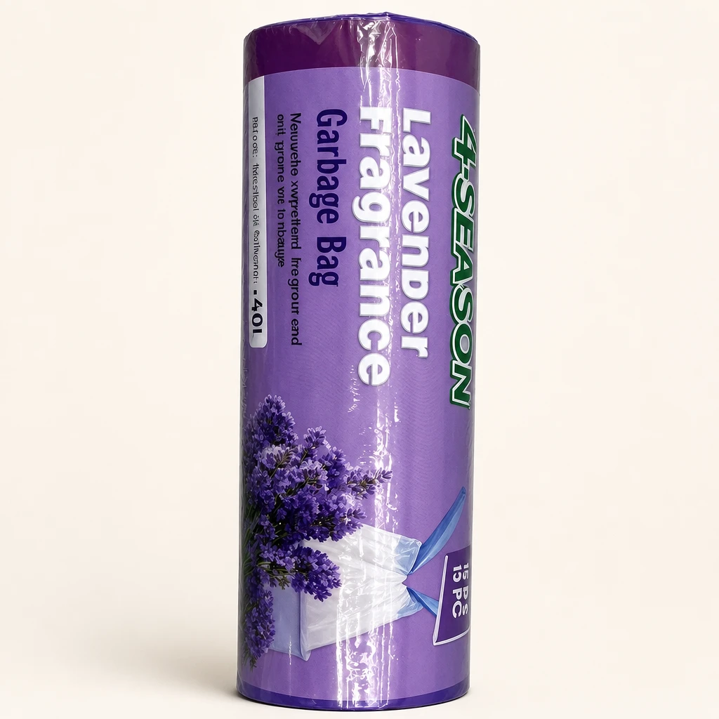 Packaging illustration of Lavender Scented Drawstring Bags