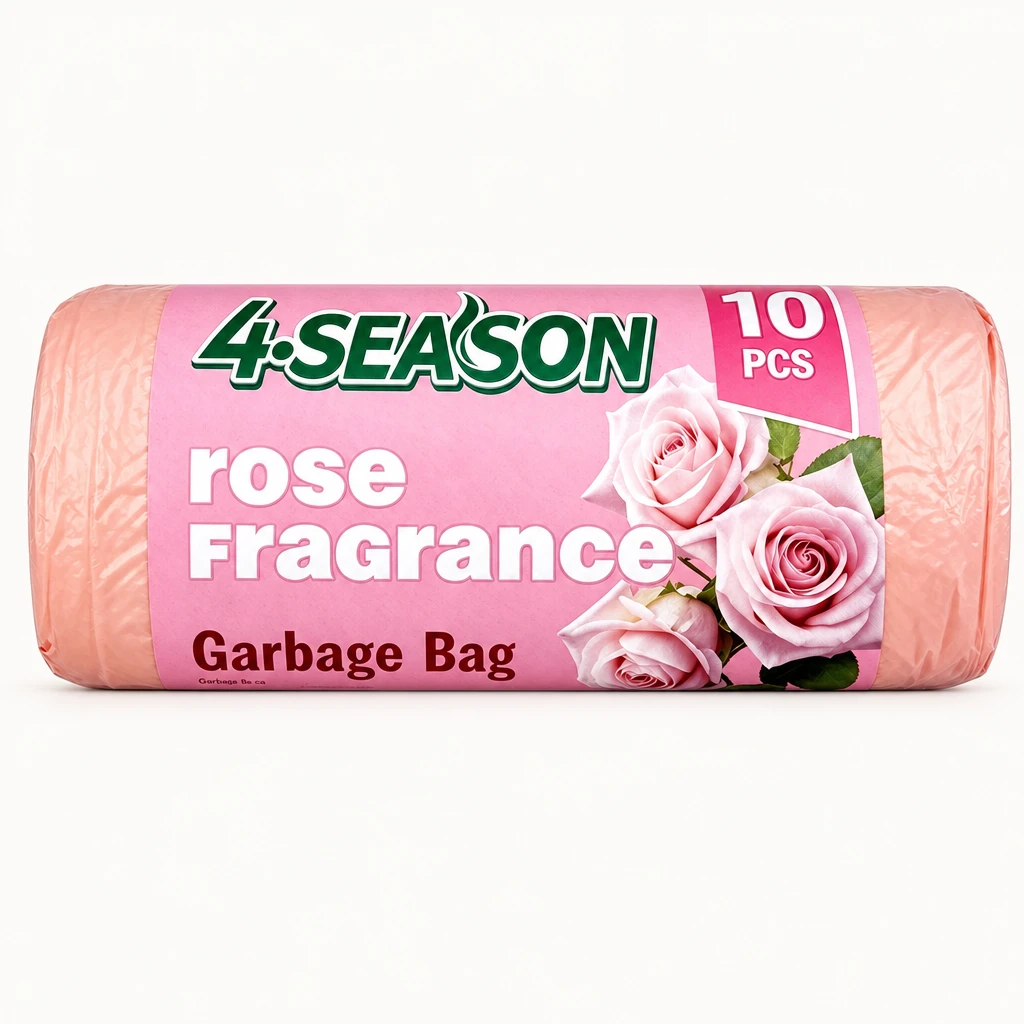 Packaging illustration of Rose Scented Drawstring Bags