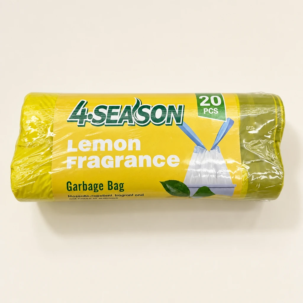Packaging illustration of Lemon Scented Drawstring Bags