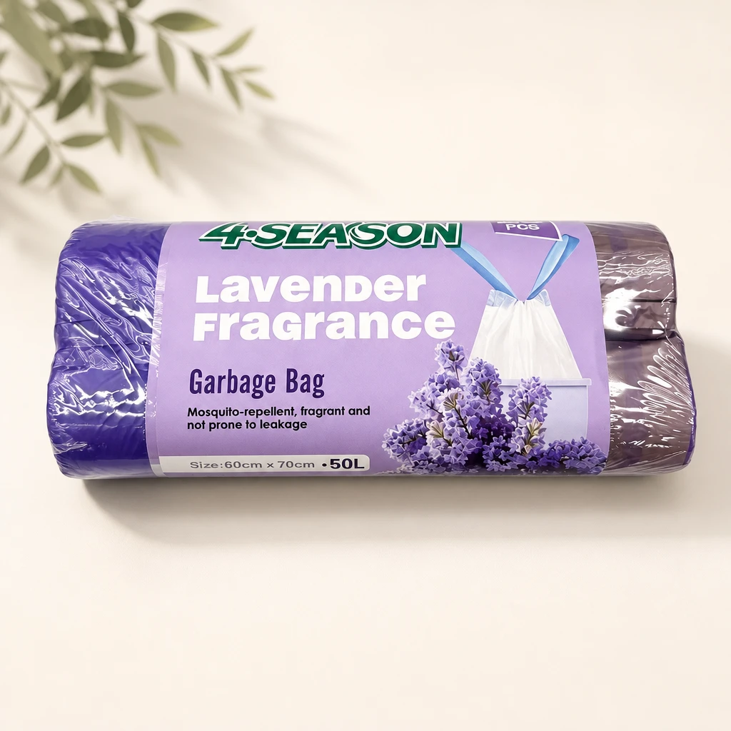 Packaging illustration of Lavender Scented Drawstring Bags