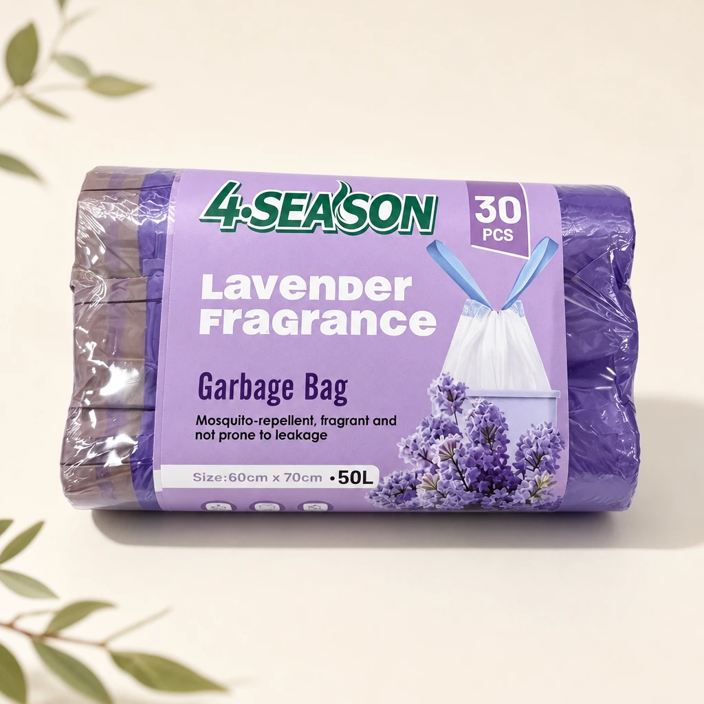 Packaging illustration of Lavender Scented Drawstring Bags