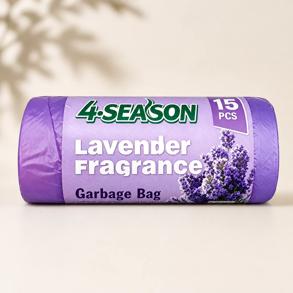 Packaging illustration of Lavender Scented Drawstring Bags