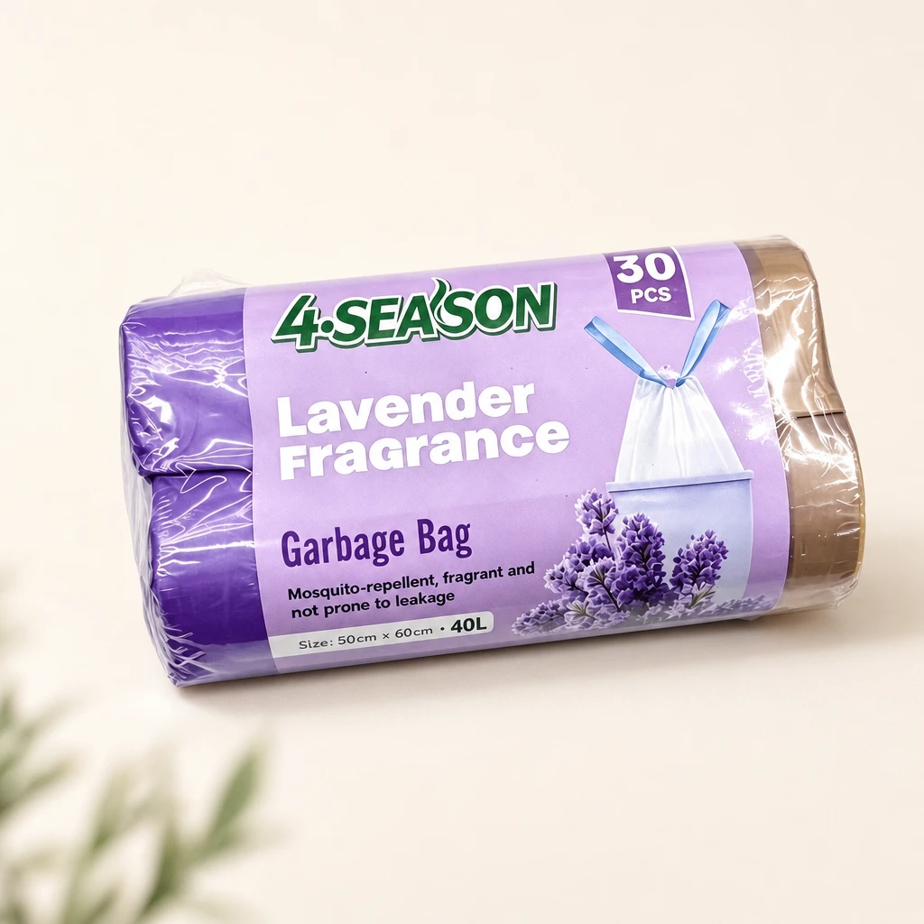 Packaging illustration of Lavender Scented Drawstring Bags