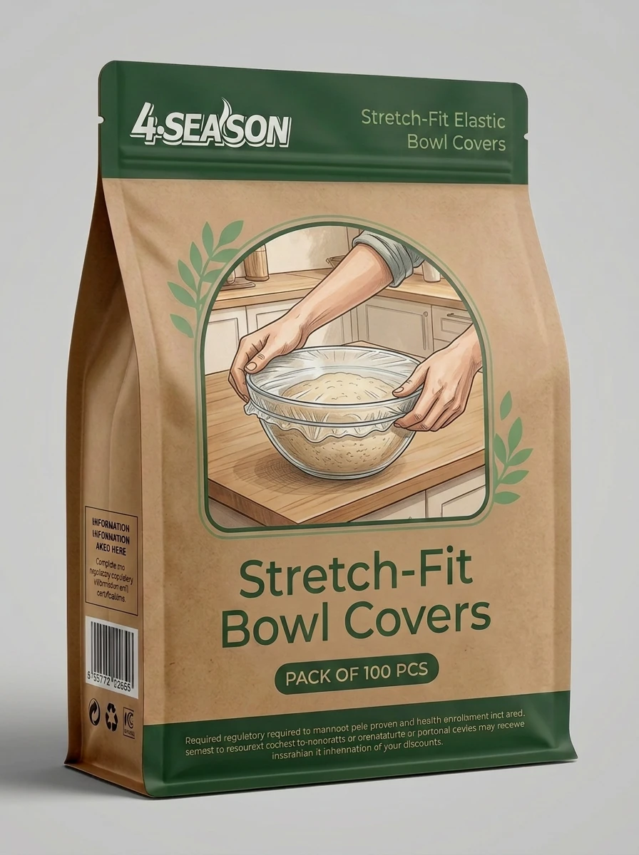 Elastic bowl covers · pouch packaging — packaging design reference